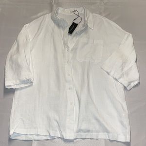 4th + Reckless White Blouse NWT Size Small